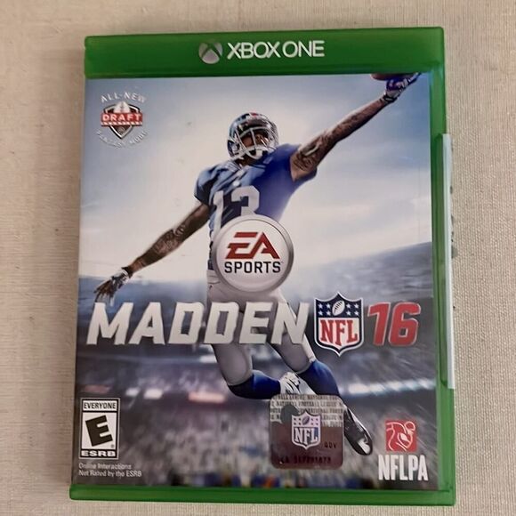 EA Sports Madden NFL 16 w case for XBOX One - Picture 1 of 4